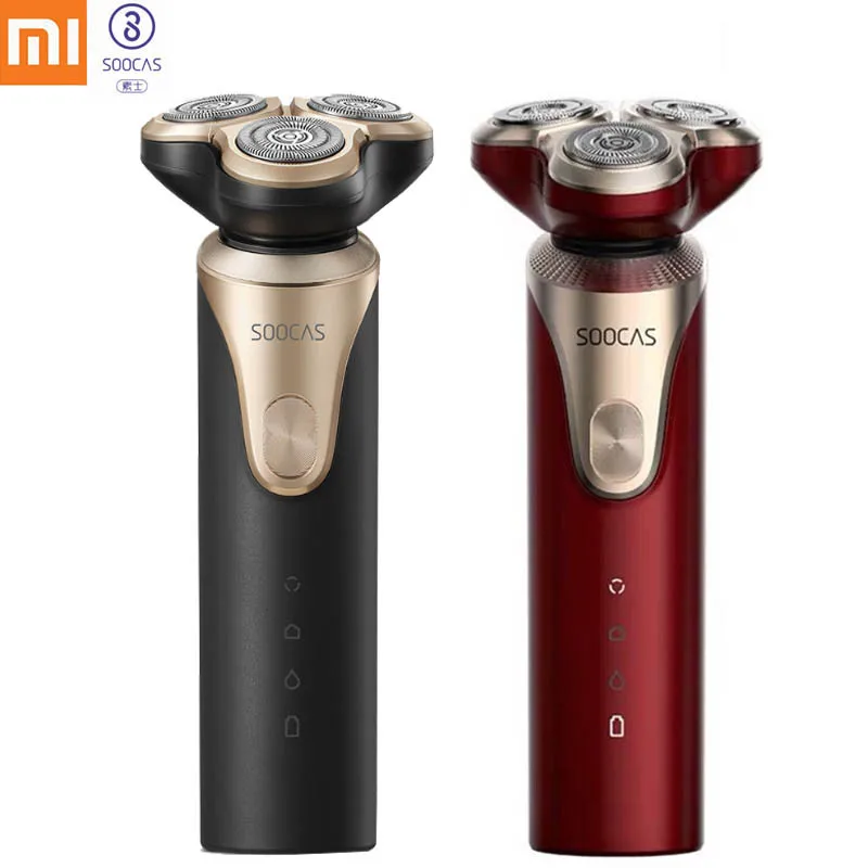 XIAOMI SOOCAS LINGLANG S3 Electric Shaver Wireless USB Charging 3 Cutter Head Smooth Veneer Waterproof Shaver Razor For Men
XIAOMI SOOCAS LINGLANG S3 Electric Shaver Wireless USB Charging 3 Cutter Head Smooth Veneer Waterproof Shaver Razor For Men