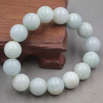 New A Grade Aqua Jade Jadeite Women Men Smooth Bead Bracelet 13mm
New A Grade Aqua Jade Jadeite Women Men Smooth Bead Bracelet 13mm