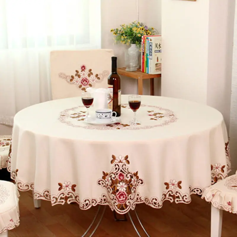 European embroidery Round tablecloth dinning table cloth tea table cover christmas tablecloth decorations for home tablecloths
European embroidery Round tablecloth dinning table cloth tea table cover christmas tablecloth decorations for home tablecloths