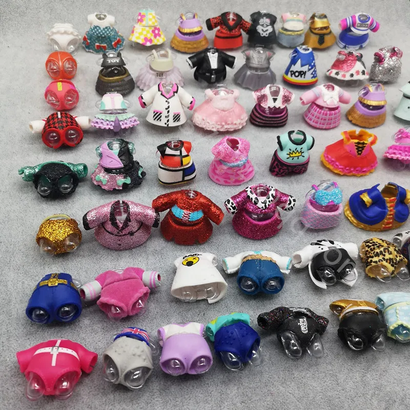 5/15/20pcs original lol series 4 Girls Doll Accessories DIY doll Dress Different clothes Toys for Baby Kids
5/15/20pcs original lol series 4 Girls Doll Accessories DIY doll Dress Different clothes Toys for Baby Kids