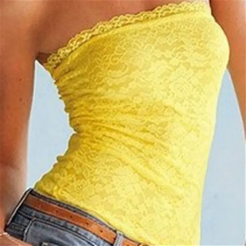 Summer Floral Lace Backless Long Bandeau Strapless Vest Anti Emptied Tube Top Vest
Summer Floral Lace Backless Long Bandeau Strapless Vest Anti Emptied Tube Top Vest