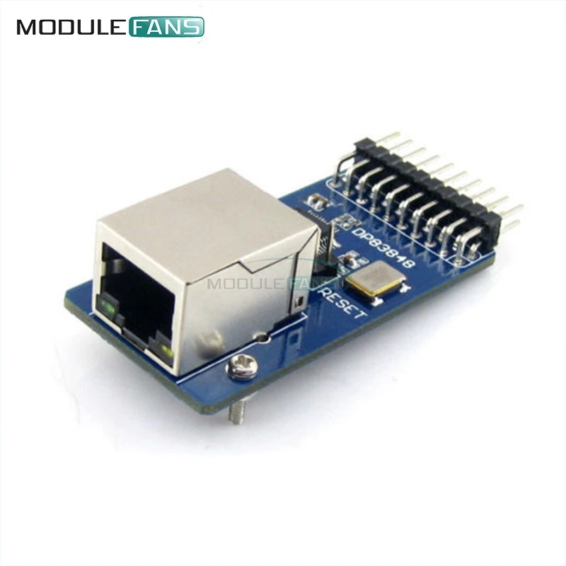 DP83848 Ethernet Physical Layer Transceiver RJ45 Control Interface Board Embedded WEB Server RJ45 Module Diy Electronic
DP83848 Ethernet Physical Layer Transceiver RJ45 Control Interface Board Embedded WEB Server RJ45 Module Diy Electronic