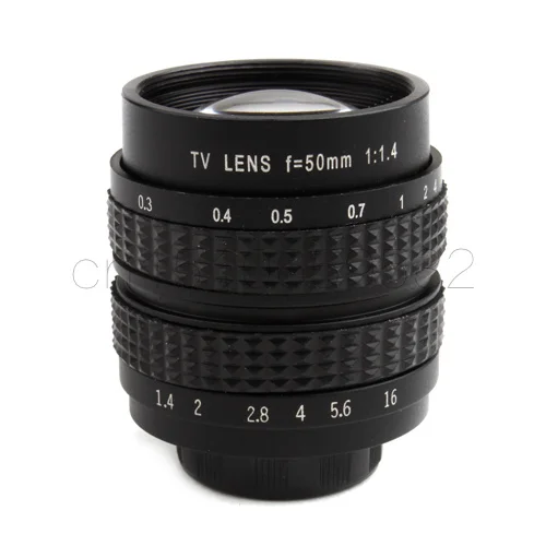 50mm f1.4 CCTV TV Lens C mount for Panasonic GF3 GF2 GF1 G3 GH1 GH2 GH5 EP1 EP2 EPL1 EPL2 For sony A6000 for fuji for olympus
50mm f1.4 CCTV TV Lens C mount for Panasonic GF3 GF2 GF1 G3 GH1 GH2 GH5 EP1 EP2 EPL1 EPL2 For sony A6000 for fuji for olympus