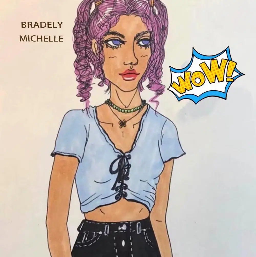 BRADELY MICHELLE Summer tops for women 2018 club solid deep V-Neck short-sleeve t-shirt sexy elastic umbarcrop top with bandage
BRADELY MICHELLE Summer tops for women 2018 club solid deep V-Neck short-sleeve t-shirt sexy elastic umbarcrop top with bandage
