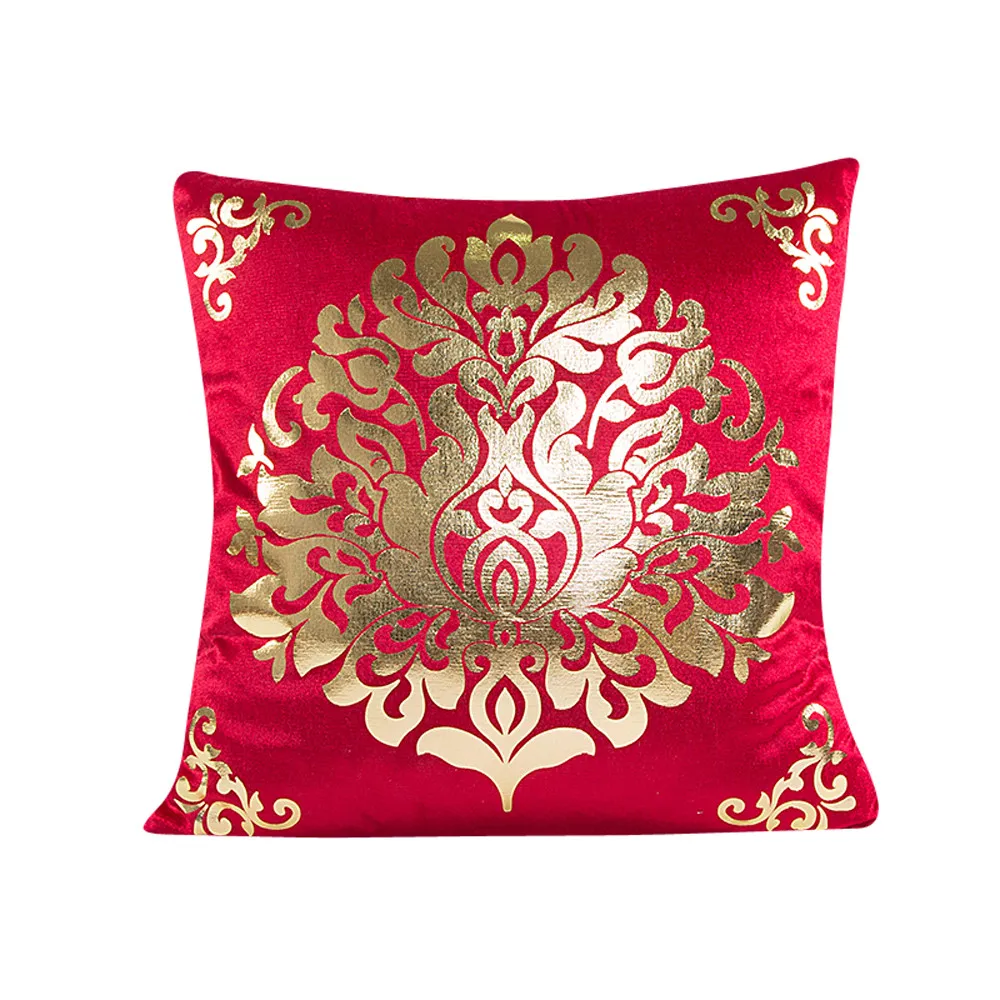 Gold velvet Gold Foil Printing Pillow Case 45cmX45cm Comfortable Sofa Waist Throw Cushion Cover vintage Decorative Pillow Covers
Gold velvet Gold Foil Printing Pillow Case 45cmX45cm Comfortable Sofa Waist Throw Cushion Cover vintage Decorative Pillow Covers