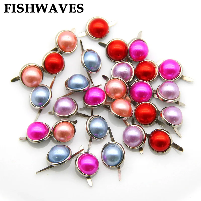 FISHWAVES 50Pcs Colorful Pearl Brads Diy Photo Album Frame Decoration Brads Handmade Craft Embellishment Scrapbooking New Design
FISHWAVES 50Pcs Colorful Pearl Brads Diy Photo Album Frame Decoration Brads Handmade Craft Embellishment Scrapbooking New Design