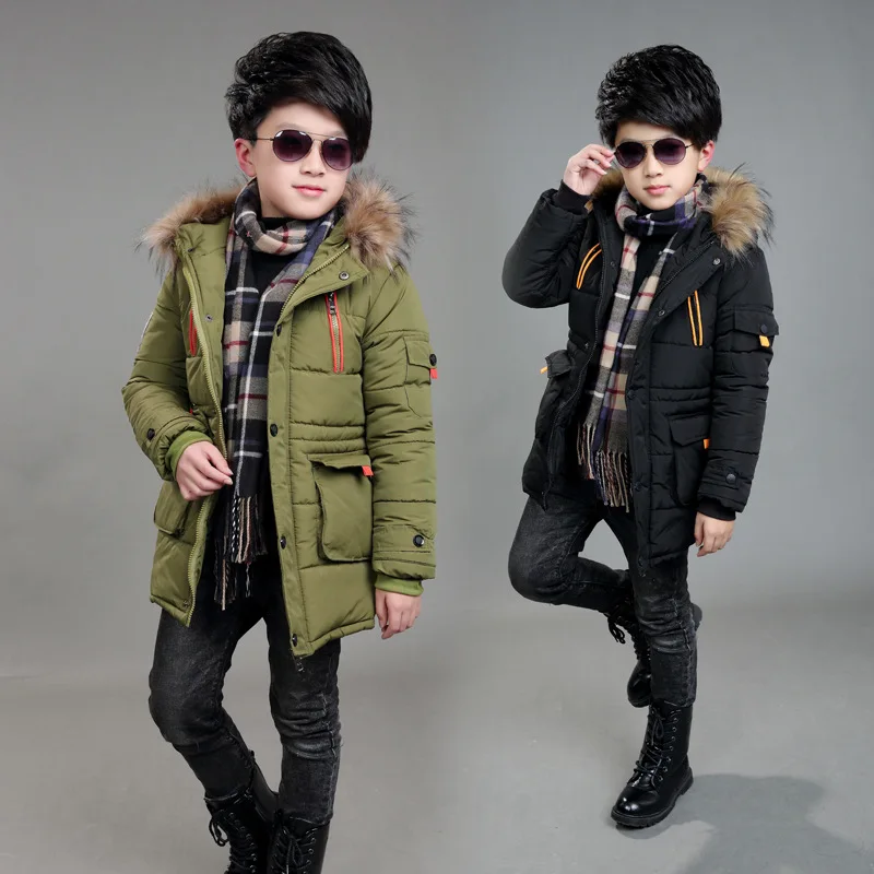 HSSCZL Boys jackets 2019 big Children's clothing kids boy cotton coat autumn winter thick long jacket hooded outerwear 4-16Y
HSSCZL Boys jackets 2019 big Children's clothing kids boy cotton coat autumn winter thick long jacket hooded outerwear 4-16Y