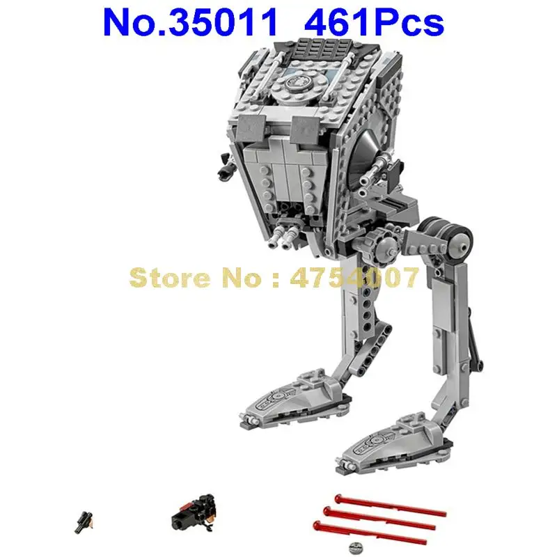 35011 461pcs star war imperial at-st walker lele building block 3 figures 75153 Toy
35011 461pcs star war imperial at-st walker lele building block 3 figures 75153 Toy