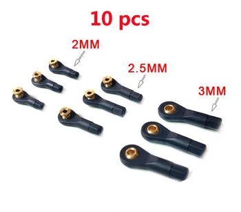 10pcs/lot RC Model 2/2.5/3mm Rod End Ball Head Holder Tie Ends Servo Joints For Rc Boat Car Airplane M2/2.5/3
10pcs/lot RC Model 2/2.5/3mm Rod End Ball Head Holder Tie Ends Servo Joints For Rc Boat Car Airplane M2/2.5/3