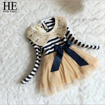 HE Hello Enjoy Kids Dresses For Girls Spring Autumn Girls Clothes Sequin Striped Dress Girls Princess Clothing Cute Fashion2019
HE Hello Enjoy Kids Dresses For Girls Spring Autumn Girls Clothes Sequin Striped Dress Girls Princess Clothing Cute Fashion2019
