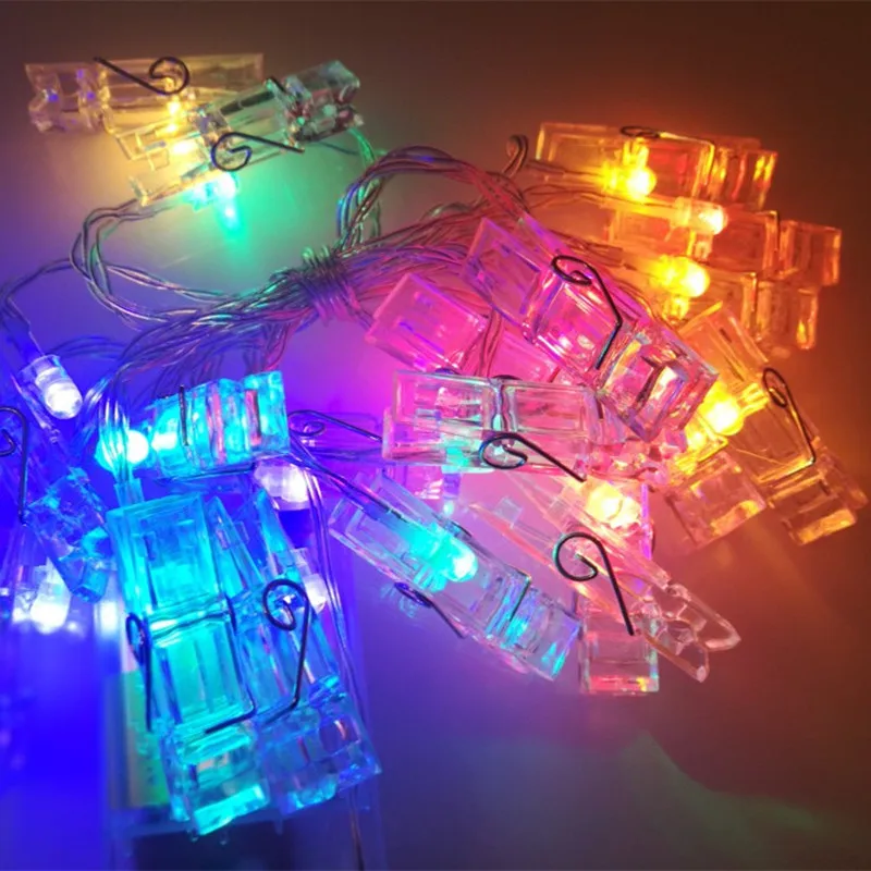 1.5M 2M Photo Clip Holder LED String Fairy Lights For DIY Birthday Party Wedding Kids Room Home Decoration Christmas New Year
1.5M 2M Photo Clip Holder LED String Fairy Lights For DIY Birthday Party Wedding Kids Room Home Decoration Christmas New Year
