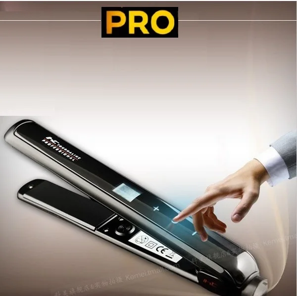 450F Touch-Screen flat Iron hair straightener professional fast electric straightening ceramic titanium plate Styling Tools
450F Touch-Screen flat Iron hair straightener professional fast electric straightening ceramic titanium plate Styling Tools