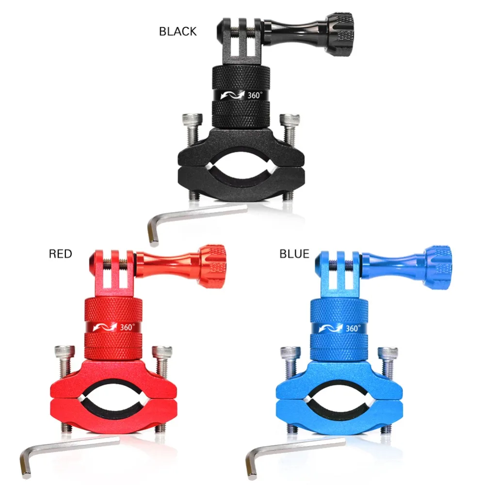 High Quality Aluminum Handlebar Holder for GoPro Hero 4 3+ 3 2 1 Sport Action Camera DV Holder Bike Bicycle Stand Hold Cam Mount
High Quality Aluminum Handlebar Holder for GoPro Hero 4 3+ 3 2 1 Sport Action Camera DV Holder Bike Bicycle Stand Hold Cam Mount