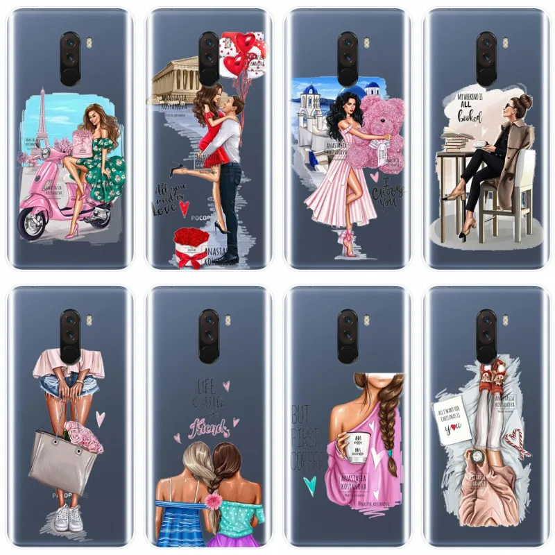 Чехол для телефона Queen Princess Girl Female boss coffee Redmi 4 4A 4X 5 5X 5PLUS 6 6A 7 6pro NOTE 5A PRO | Мобильные
