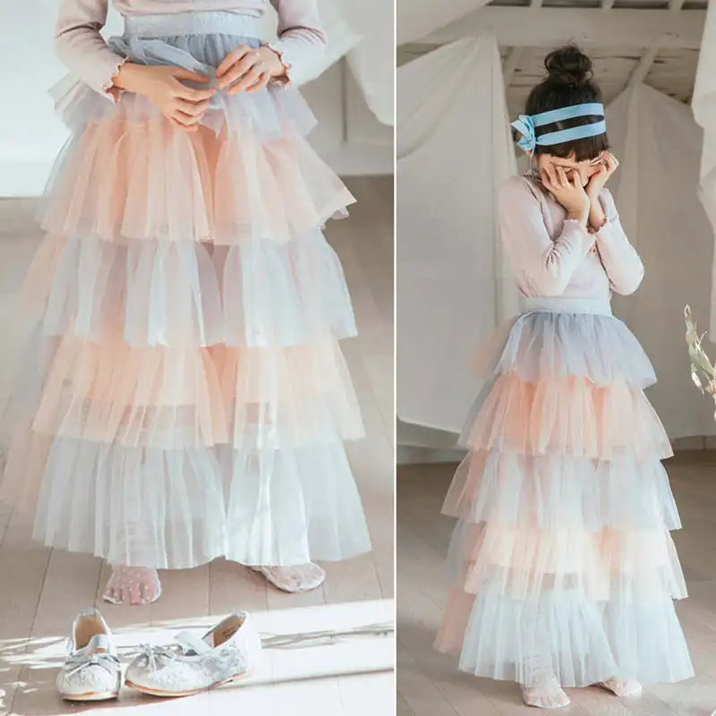 Rainbow Tutu Skirts for Girls Children Spring Autumn Princess Lace Long Skirt Ruffle Summer Toddler Kids Clothes Girls 8 to 12
Rainbow Tutu Skirts for Girls Children Spring Autumn Princess Lace Long Skirt Ruffle Summer Toddler Kids Clothes Girls 8 to 12