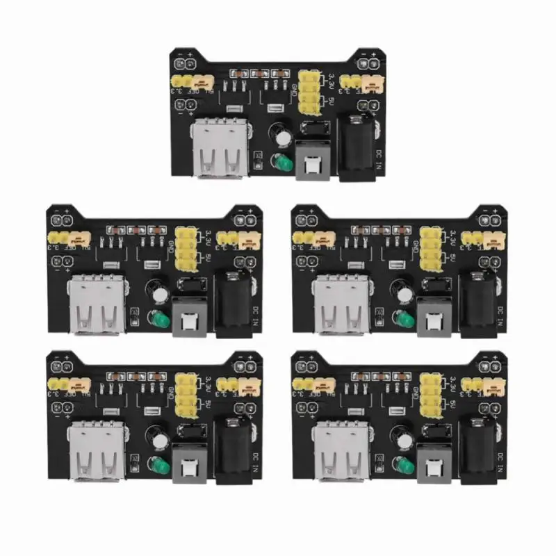 5pcs 5V/3.3V Power Supply Board Power Supply Breadboard Dedicated Power Module for Breadboard alimentation reglable
5pcs 5V/3.3V Power Supply Board Power Supply Breadboard Dedicated Power Module for Breadboard alimentation reglable