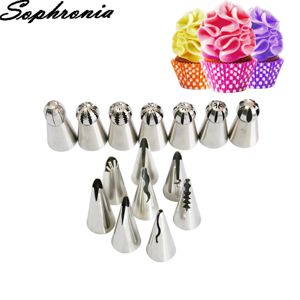 17pcs/set Stainless Steel Nozzles lIcing Piping Tips Silicone Pastry Bag Converter Bake Cake Decorating Confectionery ToolsCS010
17pcs/set Stainless Steel Nozzles lIcing Piping Tips Silicone Pastry Bag Converter Bake Cake Decorating Confectionery ToolsCS010