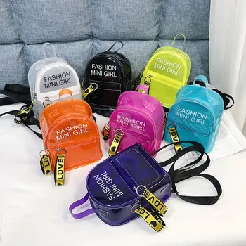 2019 Fashion Mini Girl Clear Transparent PVC Backpacks Ladies School Bags For Teenager Girls Women Candy Color Jelly Beach Bags
2019 Fashion Mini Girl Clear Transparent PVC Backpacks Ladies School Bags For Teenager Girls Women Candy Color Jelly Beach Bags