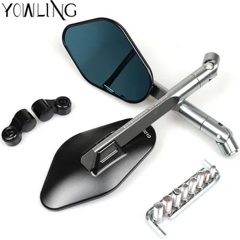 Universal Aluminum CNC Motorcycle Rearview Side mirrors for Yamaha BMW Honda Suzuki Ducati Kawasaki Z900RS KTM Hyosung benelli
Universal Aluminum CNC Motorcycle Rearview Side mirrors for Yamaha BMW Honda Suzuki Ducati Kawasaki Z900RS KTM Hyosung benelli