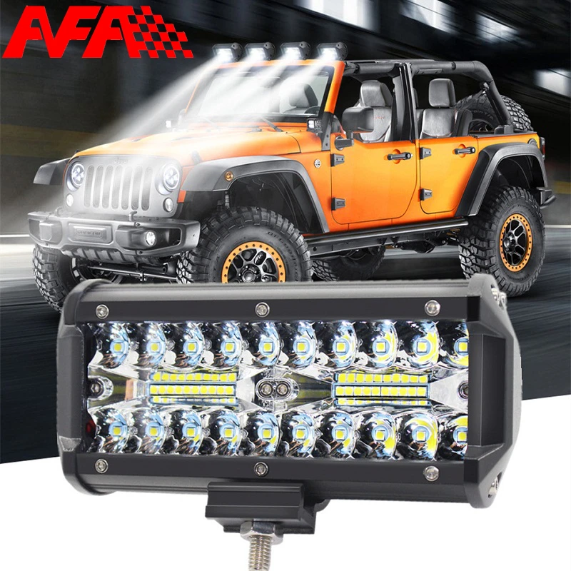 7 Inch 120W Led Light Bar Combo Spot Flood Beam for Work Driving Offroad Boat Car Tractor Jeep Truck 4x4 SUV ATV 12V 24V
7 Inch 120W Led Light Bar Combo Spot Flood Beam for Work Driving Offroad Boat Car Tractor Jeep Truck 4x4 SUV ATV 12V 24V