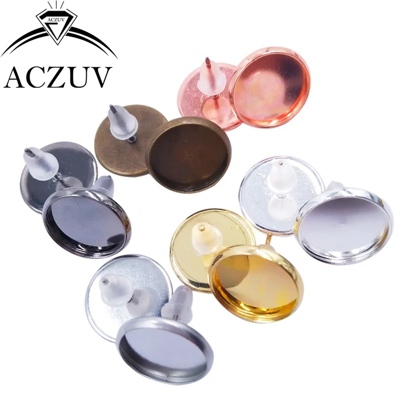 200pcs/Lot Blank Earring Base Cabochon Cameo Base Setting 8mm 10mm 12mm 14mm 16mm Bezel Post Earrings Diy Jewelry Making
200pcs/Lot Blank Earring Base Cabochon Cameo Base Setting 8mm 10mm 12mm 14mm 16mm Bezel Post Earrings Diy Jewelry Making