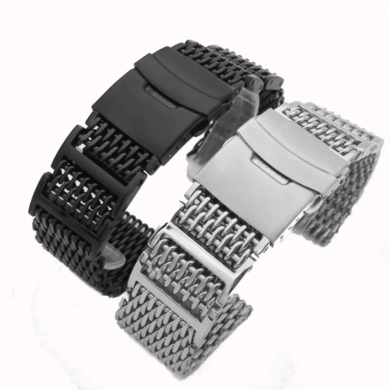 Dismantling Screw 316L Stainless Steel Cool Shark Milan Stainless Steel Solid Watch Band Strap 20mm 22mm 24mm Watchband
Dismantling Screw 316L Stainless Steel Cool Shark Milan Stainless Steel Solid Watch Band Strap 20mm 22mm 24mm Watchband