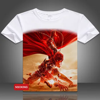 Monkey King: Hero is Back T-shirt Flim Son Goku Cosplay T Shirt Short Sleeve Tees
Monkey King: Hero is Back T-shirt Flim Son Goku Cosplay T Shirt Short Sleeve Tees