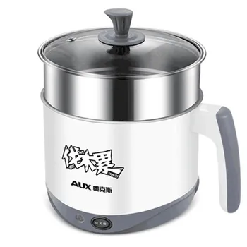 220V AUX Multifunctional Electric Cooker 2L Stainless Steel Inner Mini Multi Electric Hot Pot For School Student Office HX-12B18
220V AUX Multifunctional Electric Cooker 2L Stainless Steel Inner Mini Multi Electric Hot Pot For School Student Office HX-12B18