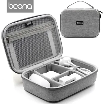 Boona EVA Oxford Shockproof iPad Mini Organizer USB Data Cable Earphone Power Bank Travel Storaged Digital Organizer Case Bag
Boona EVA Oxford Shockproof iPad Mini Organizer USB Data Cable Earphone Power Bank Travel Storaged Digital Organizer Case Bag