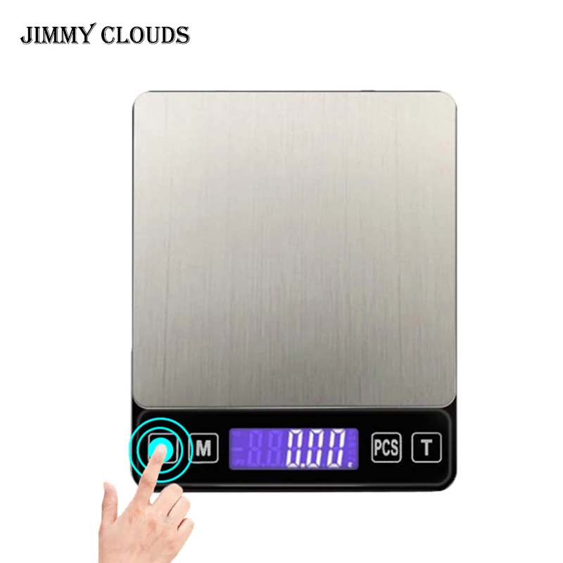 New Touch screen 500g/0.01g Digital Kitchen Food Diet Postal Scale Weight Balance Electronic Scales Portable Baking scale
New Touch screen 500g/0.01g Digital Kitchen Food Diet Postal Scale Weight Balance Electronic Scales Portable Baking scale