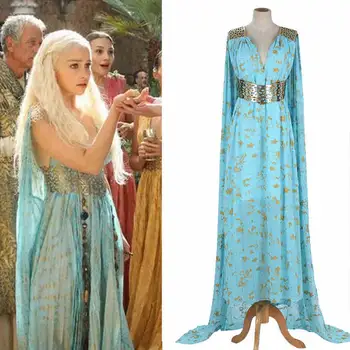 Daenerys Targaryen Long Dress Game Of Thrones Cosplay Costume Stormborn Targaryen The Unburnt Mother of Dragon Dany Dress Party
Daenerys Targaryen Long Dress Game Of Thrones Cosplay Costume Stormborn Targaryen The Unburnt Mother of Dragon Dany Dress Party
