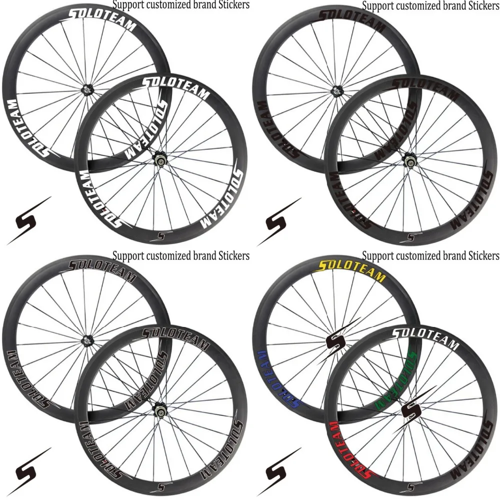 Custom brand 50mm carbon wheels 700C road bike carbon wheelset Novatec 271sb bicycle wheels
Custom brand 50mm carbon wheels 700C road bike carbon wheelset Novatec 271sb bicycle wheels