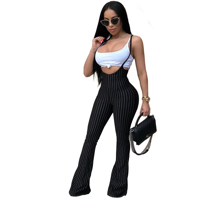 Adogirl casual women white vest black stripe overalls high waist suspender two pieces sets high elastic lady overall suits
Adogirl casual women white vest black stripe overalls high waist suspender two pieces sets high elastic lady overall suits