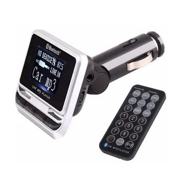 Bluetooth Car MP3 Player FM12B Wireless FM Transmitter LCD Screen Car Kit with USB Charger Support TF Card & Line-in AUX
Bluetooth Car MP3 Player FM12B Wireless FM Transmitter LCD Screen Car Kit with USB Charger Support TF Card & Line-in AUX