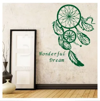 DIY PVC wonderful dream character quote wall sticker Dream catcher art design picture paper home living room decoation
DIY PVC wonderful dream character quote wall sticker Dream catcher art design picture paper home living room decoation