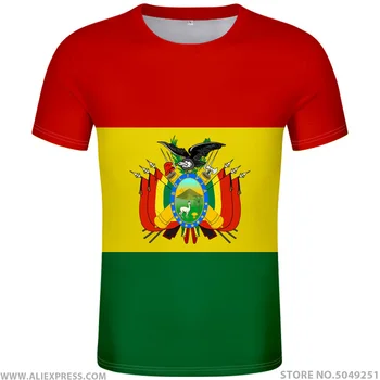 BOLIVIA t shirt diy free custom made name number bol country t-shirt bo nation flag spanish college bolivian print photo clothes
BOLIVIA t shirt diy free custom made name number bol country t-shirt bo nation flag spanish college bolivian print photo clothes