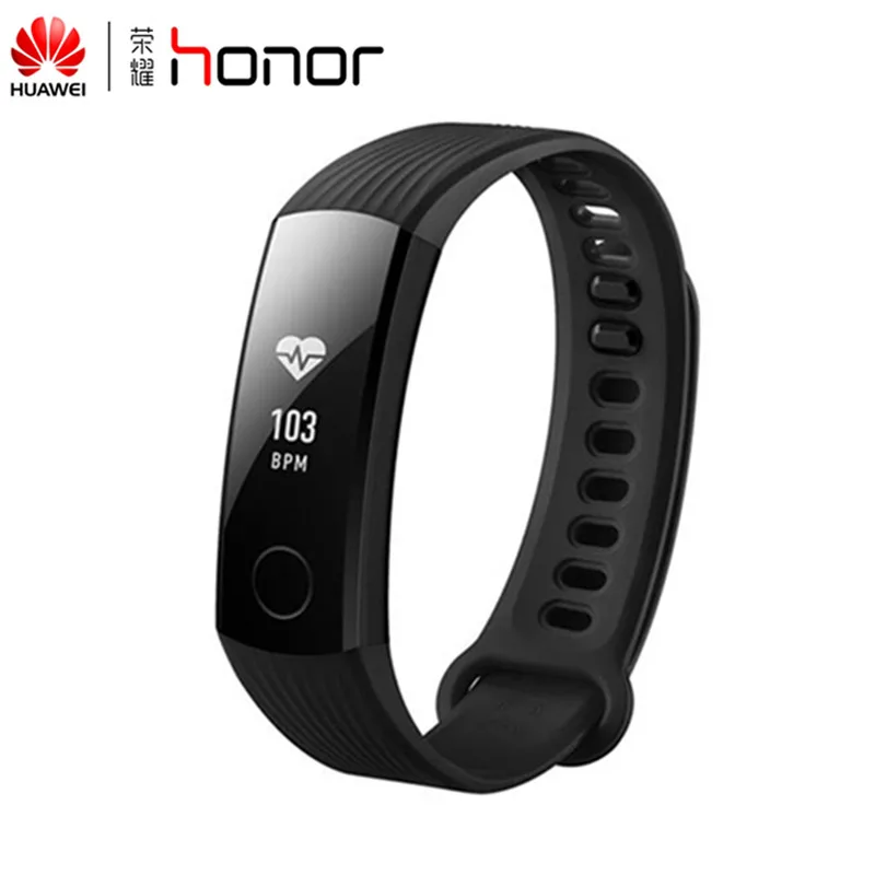 

HUAWEI Honor Band 3 Smartband Heart Rate Monitor Calories Consumption Pedometer