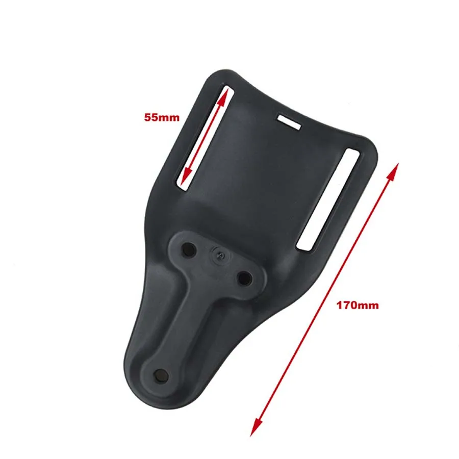 Tactical Airsoft Belt Holster Drop Adapter Short Version Safariland 579 Clip Mount TMC3137
Tactical Airsoft Belt Holster Drop Adapter Short Version Safariland 579 Clip Mount TMC3137