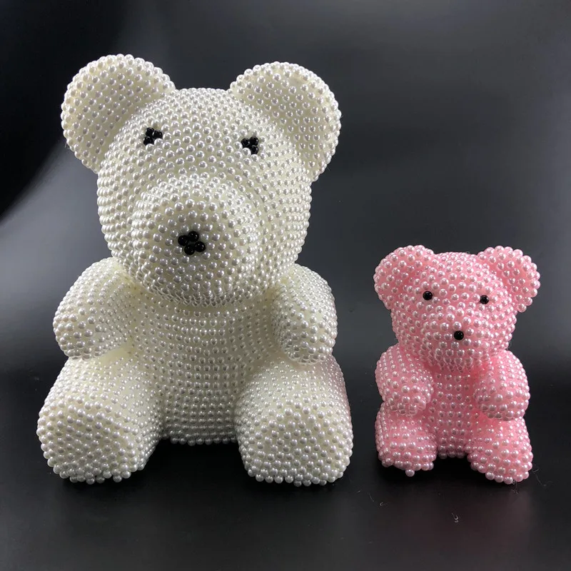 8mm Pearls Interesting Creative Gifts DIY Decor Pearl Bear Kit 3 Size Foam Bear For Creative Birthday Gift Different Colors 1PCS
8mm Pearls Interesting Creative Gifts DIY Decor Pearl Bear Kit 3 Size Foam Bear For Creative Birthday Gift Different Colors 1PCS