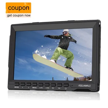 Feelworld FW-759 1080P Camera Field Monitor 7" Ultra HD 1280x800 IPS Screen FPV Monitor with 1 Mini HDMI cable for BMPCC
Feelworld FW-759 1080P Camera Field Monitor 7" Ultra HD 1280x800 IPS Screen FPV Monitor with 1 Mini HDMI cable for BMPCC