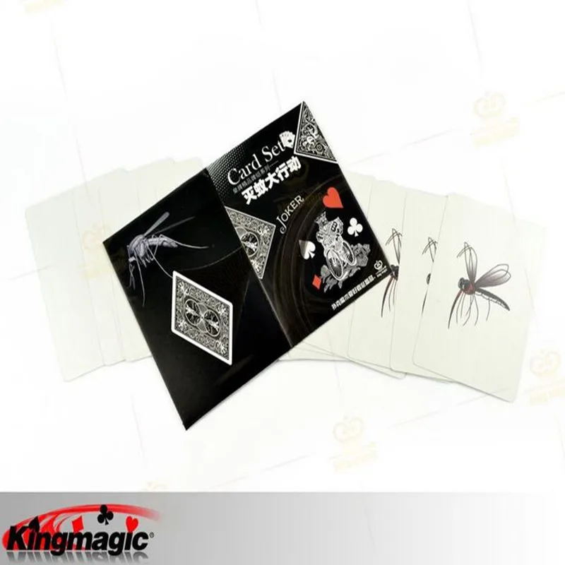 Kin Magic Mosquito Action Children Magic Props Magic Card Sets Magic Trick mentalism illusion funny close up magia toy
Kin Magic Mosquito Action Children Magic Props Magic Card Sets Magic Trick mentalism illusion funny close up magia toy