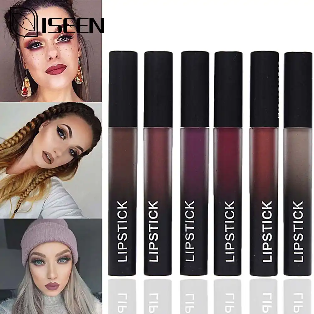 wear lipstick,redlipstick lipstick long lasting gloss mate liquid lipstick easy to wear