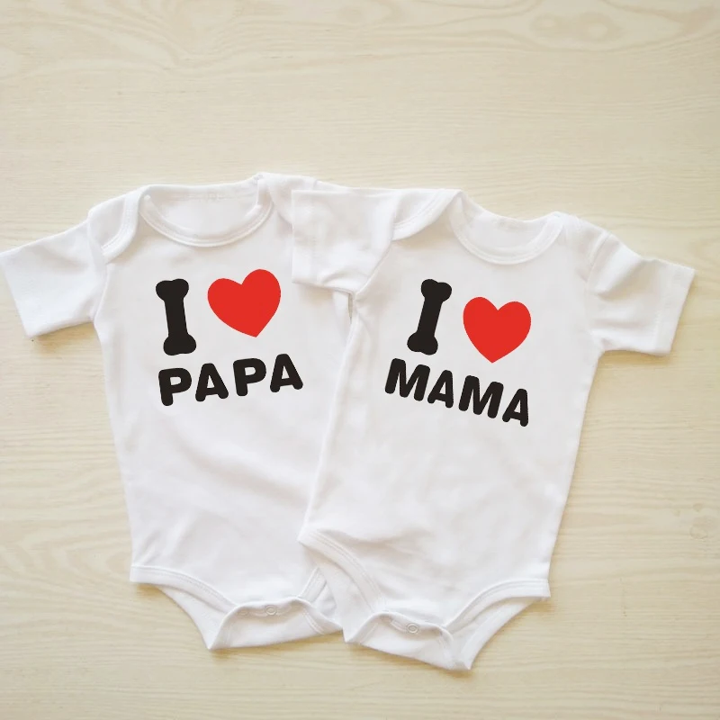 Newborn Baby Girl Boy Short Sleeves I LOVE PAPA I LOVE MAMA Jumpsuit Playsuit Outfits
Newborn Baby Girl Boy Short Sleeves I LOVE PAPA I LOVE MAMA Jumpsuit Playsuit Outfits