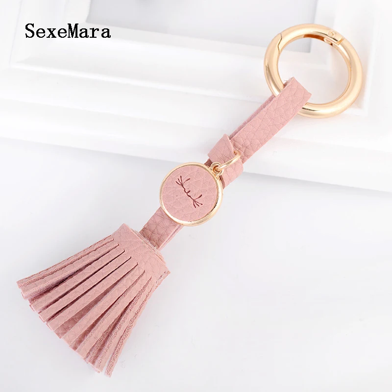 Luxury Leather Tassel Key Chains Porte Clef for Car Key Chain Ring Handmade Leather Keychain Llavero Jewelry Trinkets Bag Charms
Luxury Leather Tassel Key Chains Porte Clef for Car Key Chain Ring Handmade Leather Keychain Llavero Jewelry Trinkets Bag Charms