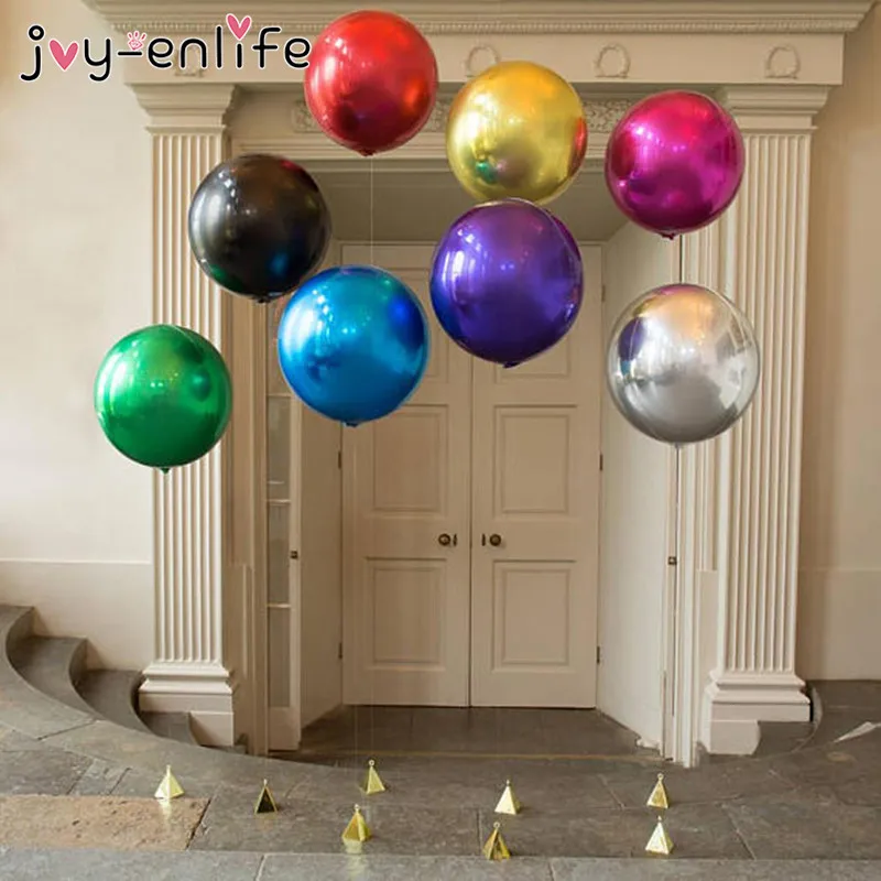 JOY-ENLIFE 1pcs 22inch Rose gold 4D Round Sphere Shaped Aluminum Foil Balloon Wedding Marriage Birthday Party Decor Supplies
JOY-ENLIFE 1pcs 22inch Rose gold 4D Round Sphere Shaped Aluminum Foil Balloon Wedding Marriage Birthday Party Decor Supplies