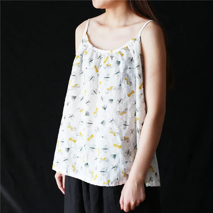 Women Cotton Camis Big Size 2019 Summer Jacquard Sleeveless Vintage Fashion White Tops YoYiKamomo
Women Cotton Camis Big Size 2019 Summer Jacquard Sleeveless Vintage Fashion White Tops YoYiKamomo
