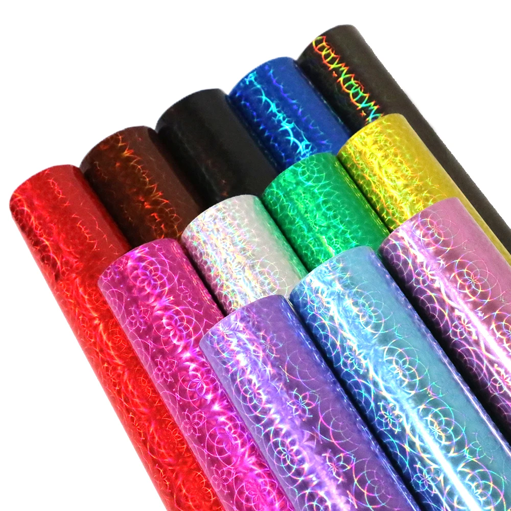 David accessories 20*34cm Flower Laser Holographic Iridescent Faux Synthetic Leather Fabric,DIY Hairbow Handbag Material,1Yc6697
David accessories 20*34cm Flower Laser Holographic Iridescent Faux Synthetic Leather Fabric,DIY Hairbow Handbag Material,1Yc6697