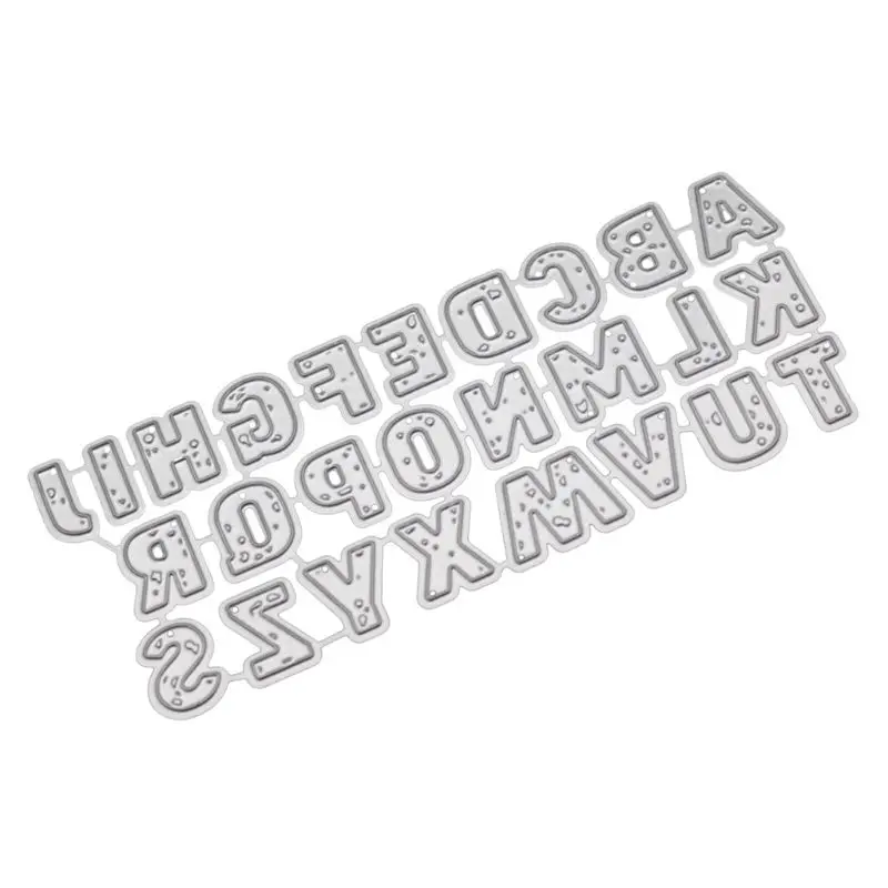 Uppercase Letters Alphabet Metal Cutting Dies Stencil DIY Scrapbooking Album Stamp Paper Card Embossing Craft Decor
Uppercase Letters Alphabet Metal Cutting Dies Stencil DIY Scrapbooking Album Stamp Paper Card Embossing Craft Decor