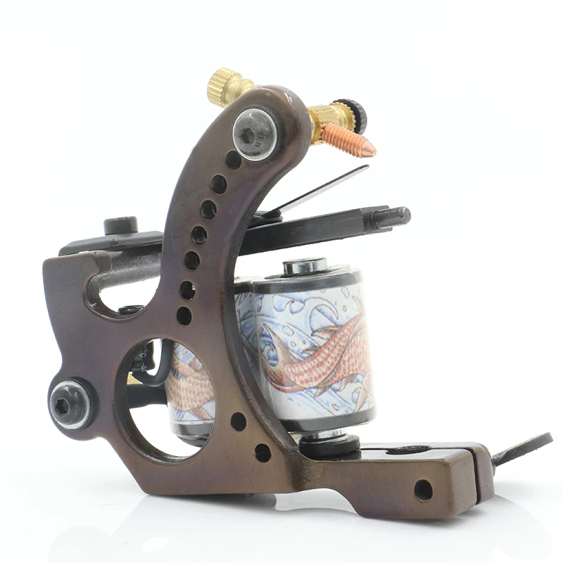 Professional Coil Tattoo Machine 10 Warps Cheap-Tattoo-Machines Cast Iron Liner Shader Handmade Tattoo Gun Free Shipping
Professional Coil Tattoo Machine 10 Warps Cheap-Tattoo-Machines Cast Iron Liner Shader Handmade Tattoo Gun Free Shipping