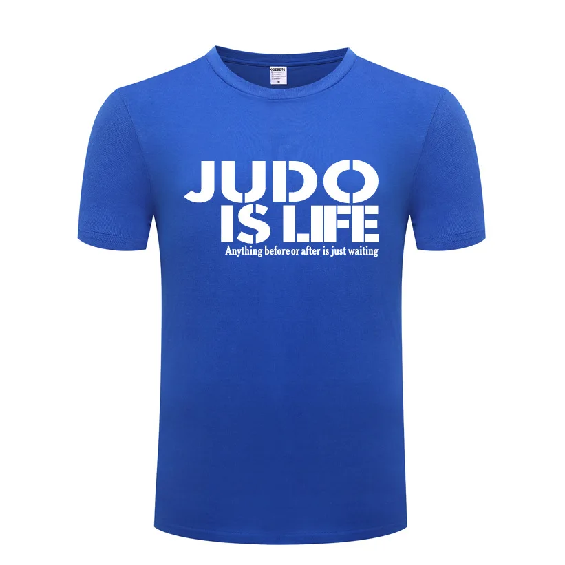 New Design Judo is Life Printed T Shirts Men Short Sleeve O Neck Cotton Man T-Shirt Cool Streetwear Fitness Top Tee Summer Style
New Design Judo is Life Printed T Shirts Men Short Sleeve O Neck Cotton Man T-Shirt Cool Streetwear Fitness Top Tee Summer Style